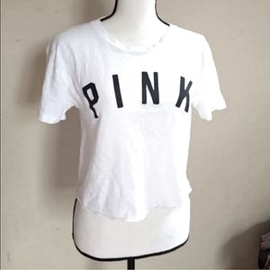 PINK Crop Top Victorias Secret Tee